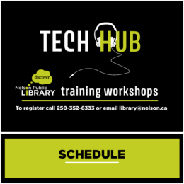 Tech Hub training workshops: Schedule