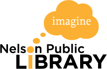 Nelson Public Library logo: Imagine