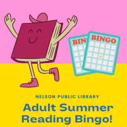 Summer Reading Bingo, link to PDF bingo card